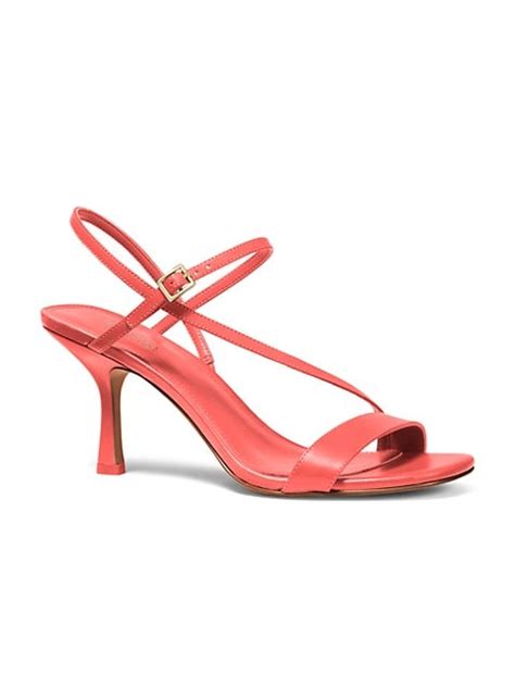 michael kors tasha leather slingback sandals|Tasha Leather Sandal .